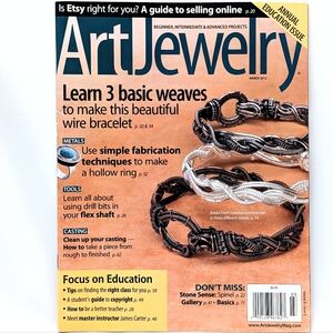 Art Jewelry Magazine – March 2012 – Annual Education Issue
